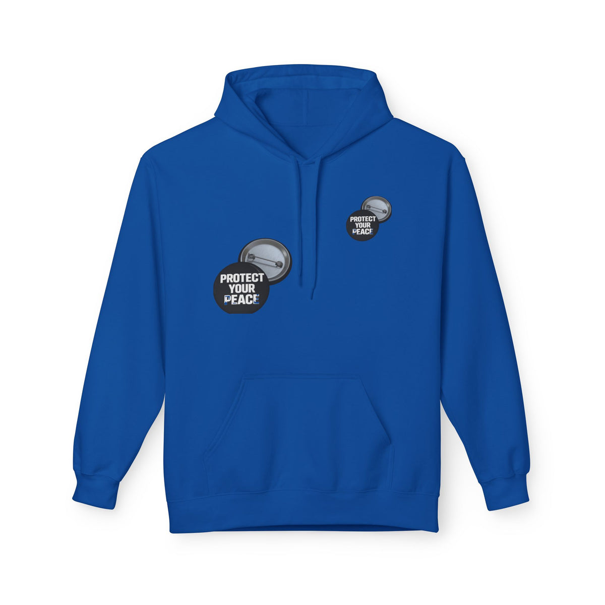 Protect Your Peace Hoodie — Minimal Badge Graphic Pullover