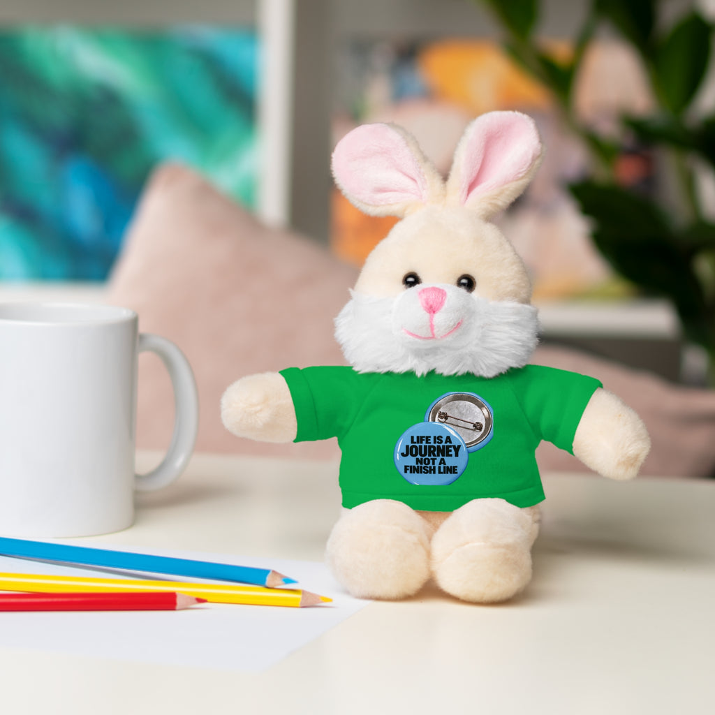 Plush Teddy Bear with Custom Tee — Cute Gift for Kids & Romantic Occasions