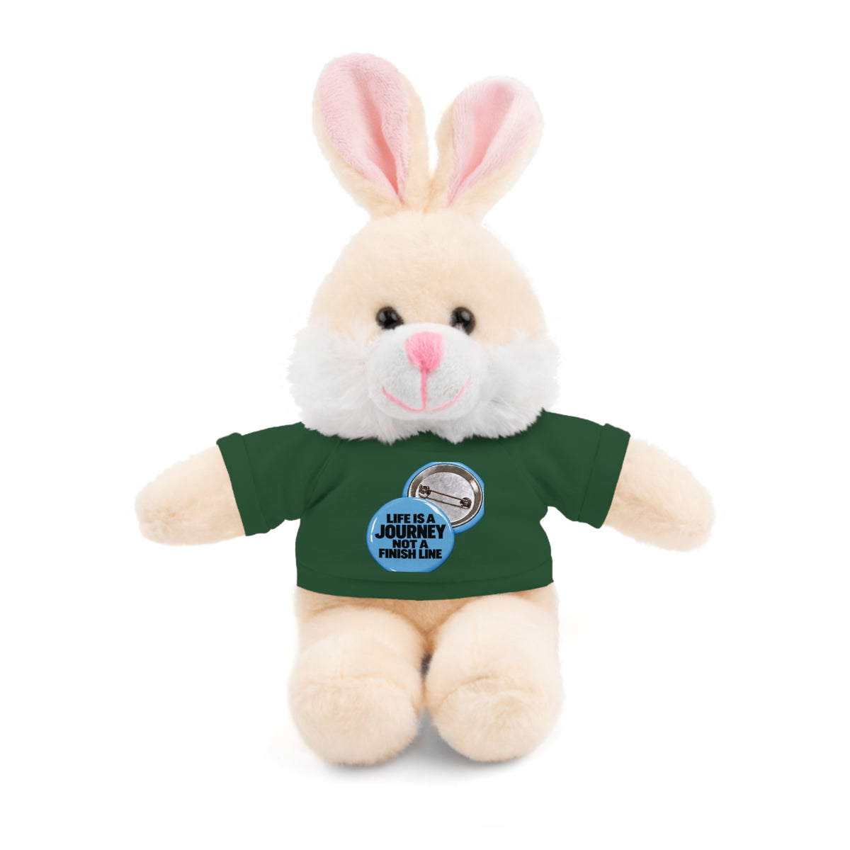 Plush Teddy Bear with Custom Tee — Cute Gift for Kids & Romantic Occasions
