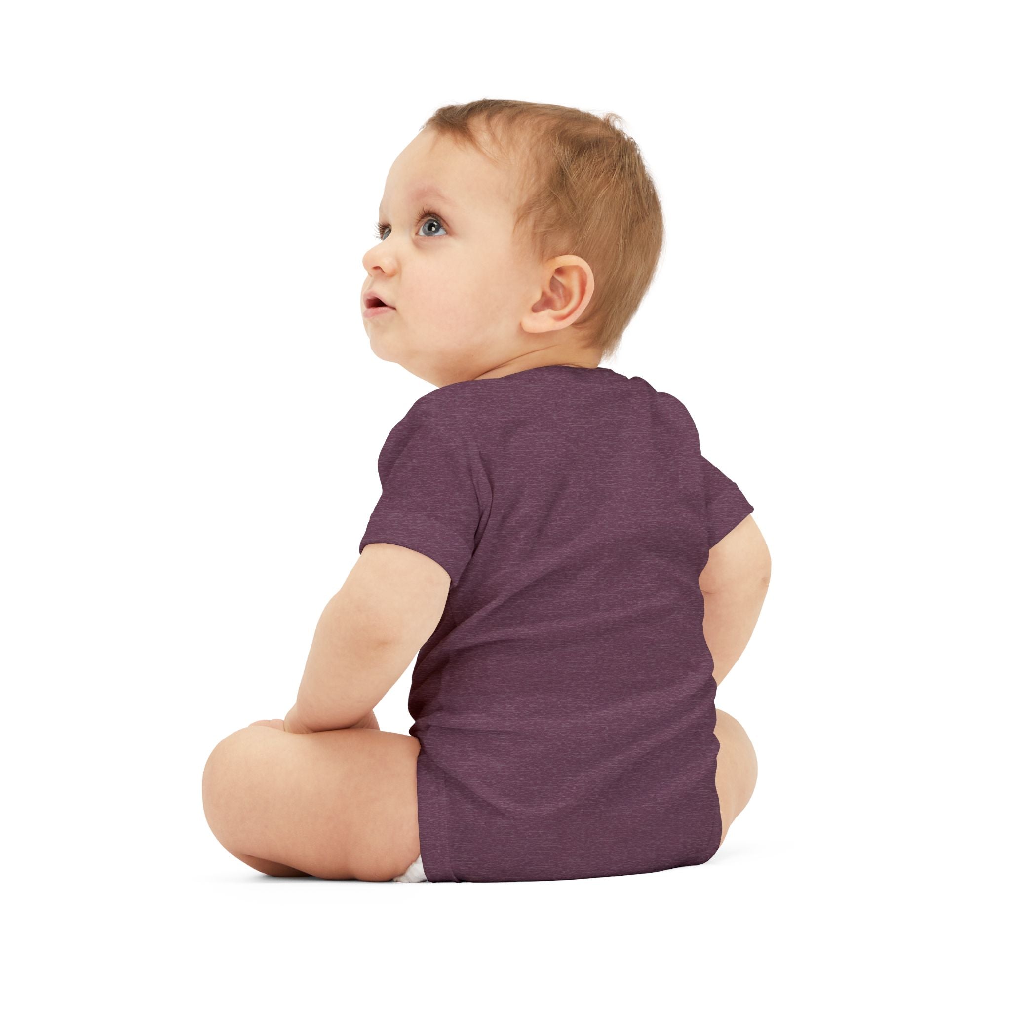 Minimal 'My Favorite' Infant Onesie – Soft White Baby Bodysuit