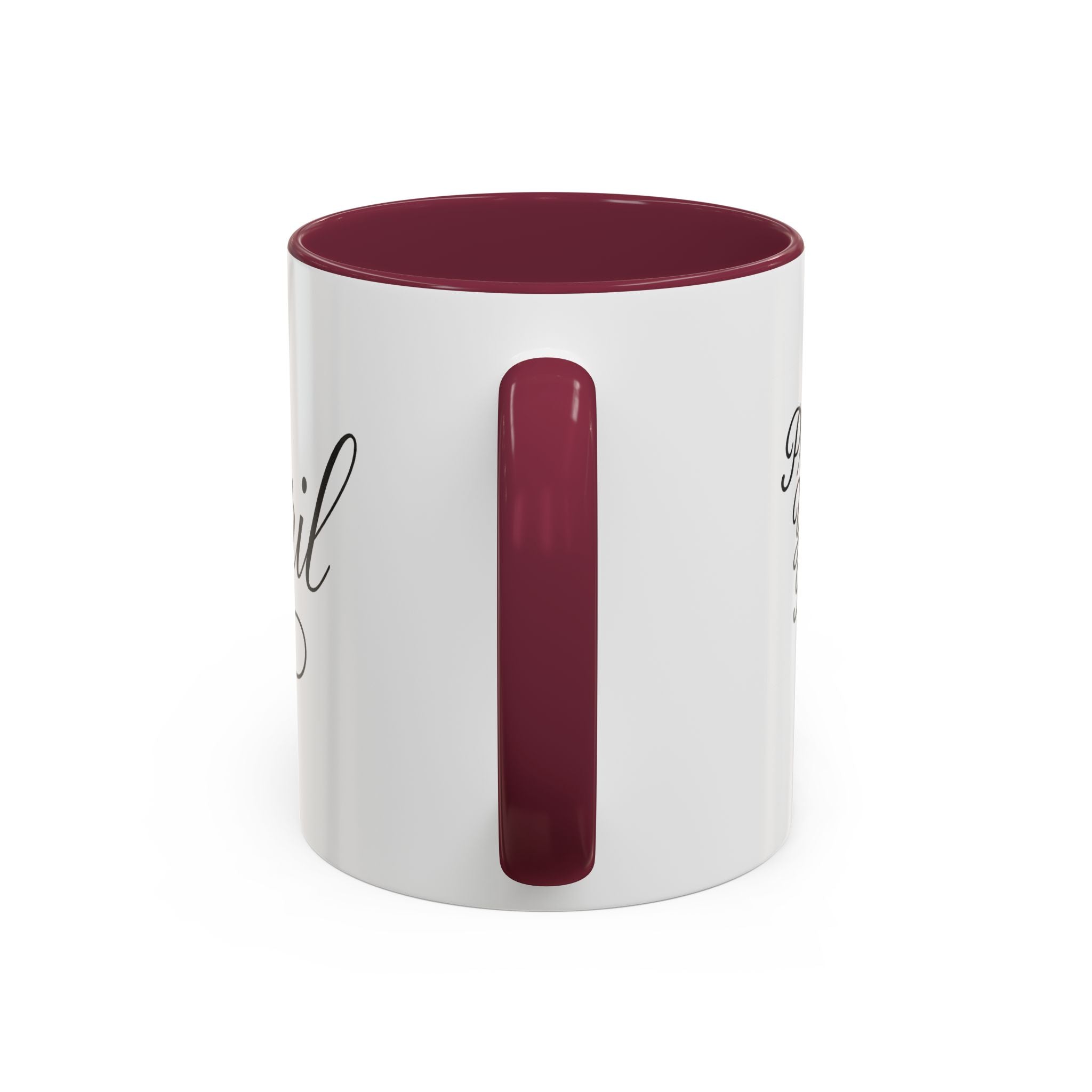 April Script Name Mug — Personalized Birthday Month Coffee Cup (11oz, 15oz)