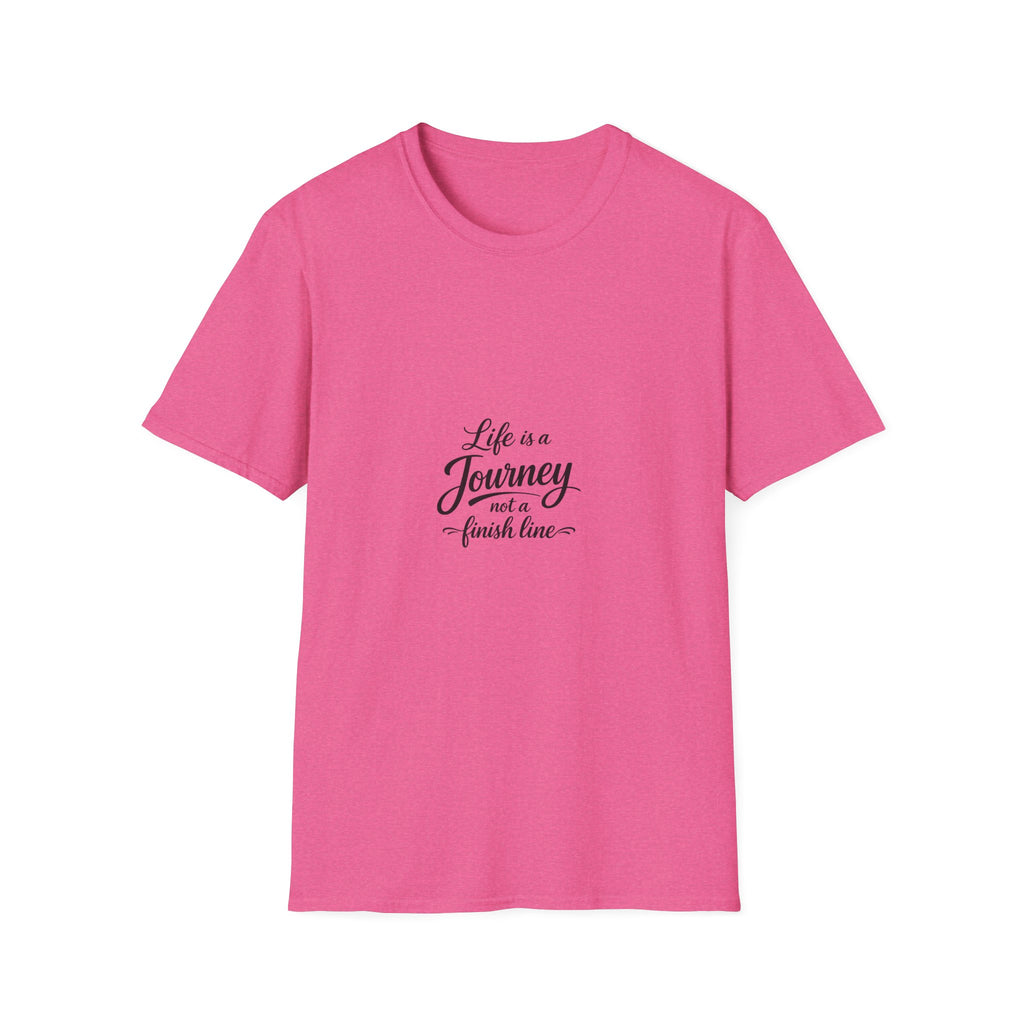 Life Is a Journey T-Shirt2 – Minimal Inspirational Quote Tee