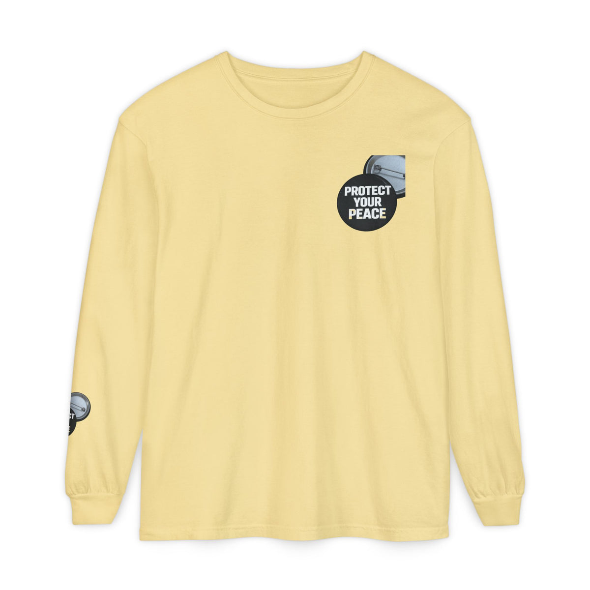 Protect Your Peace Graphic Long Sleeve T-Shirt