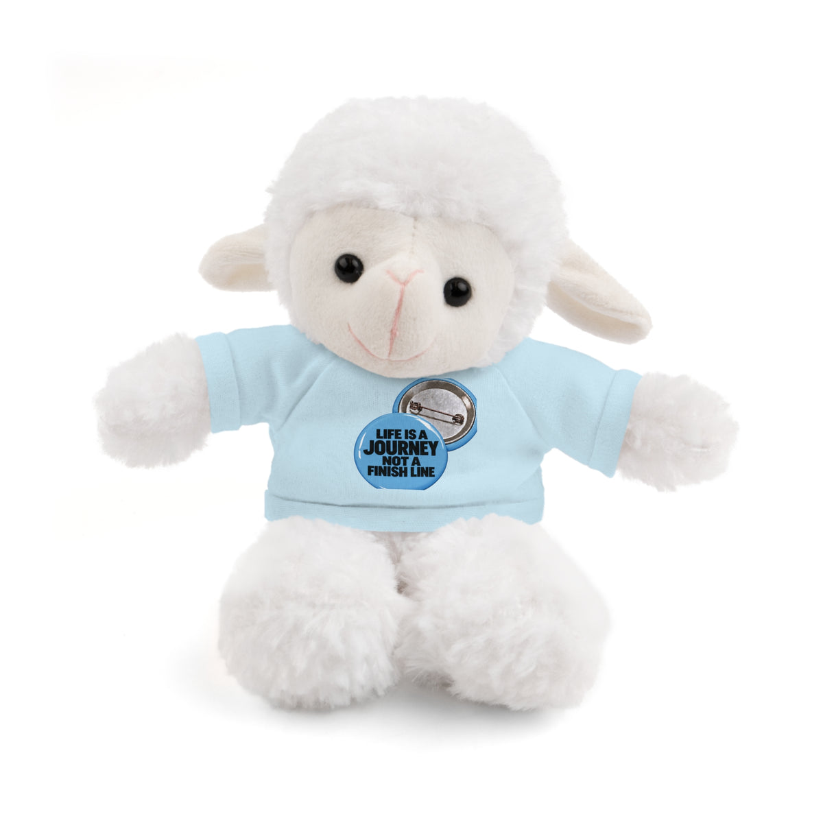 Plush Teddy Bear with Custom Tee — Cute Gift for Kids & Romantic Occasions