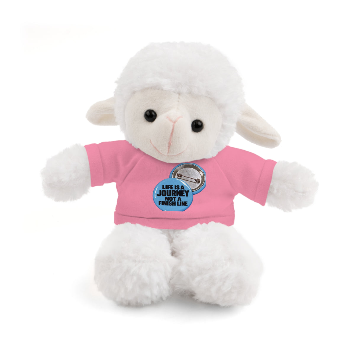 Plush Teddy Bear with Custom Tee — Cute Gift for Kids & Romantic Occasions