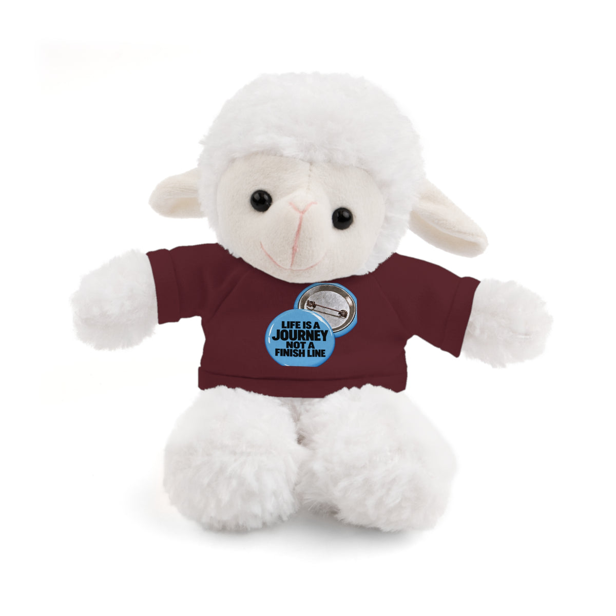 Plush Teddy Bear with Custom Tee — Cute Gift for Kids & Romantic Occasions