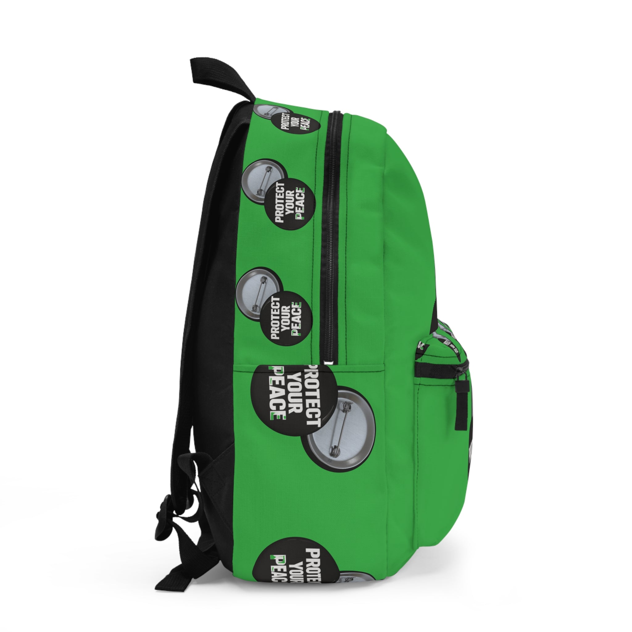 Protect Your Peace Backpack — Motivational Quote School & Travel Bag
