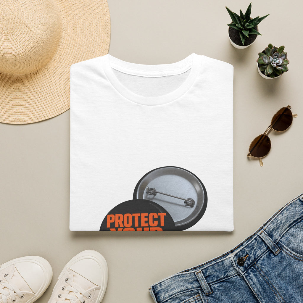 Protect Your Peace T-Shirt — Graphic Button Design
