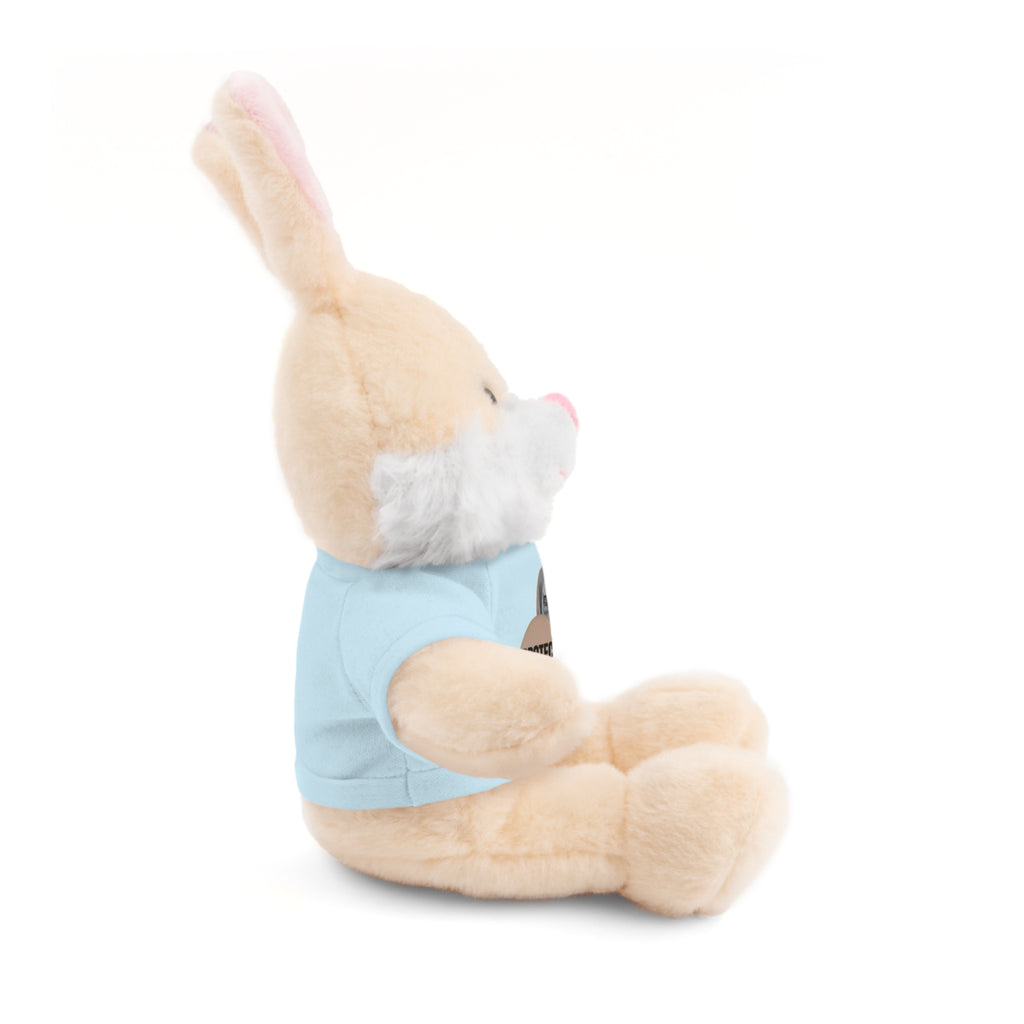 Protect Your Peace Teddy Bear — Plush Stuffed Animal with Tee