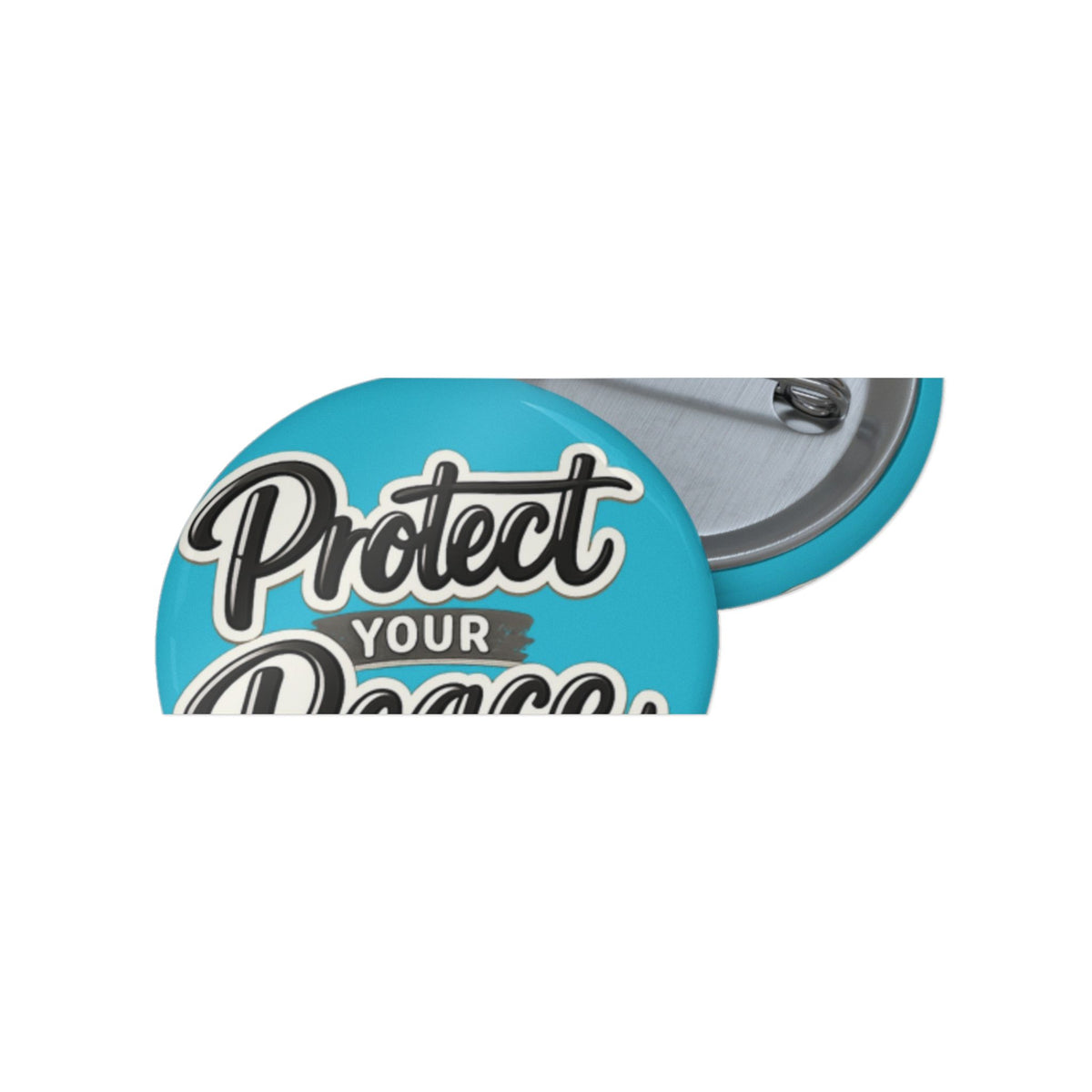 Protect Your Peace Sticker — Inspirational Vinyl Decal (Blue)