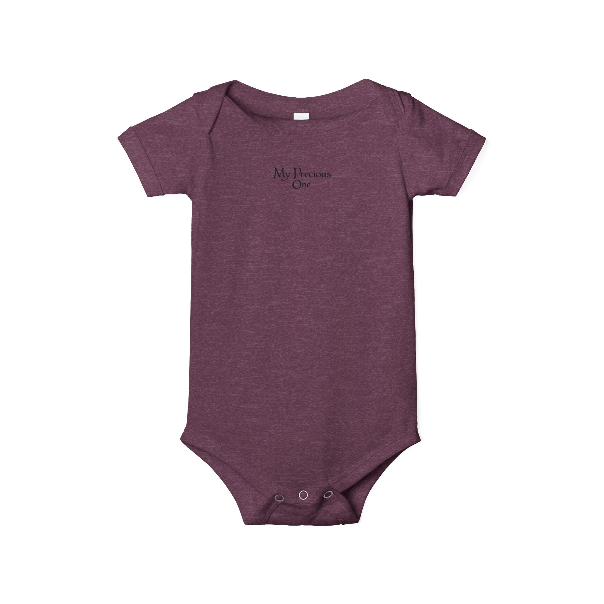 Minimal 'My Favorite' Infant Onesie – Soft White Baby Bodysuit