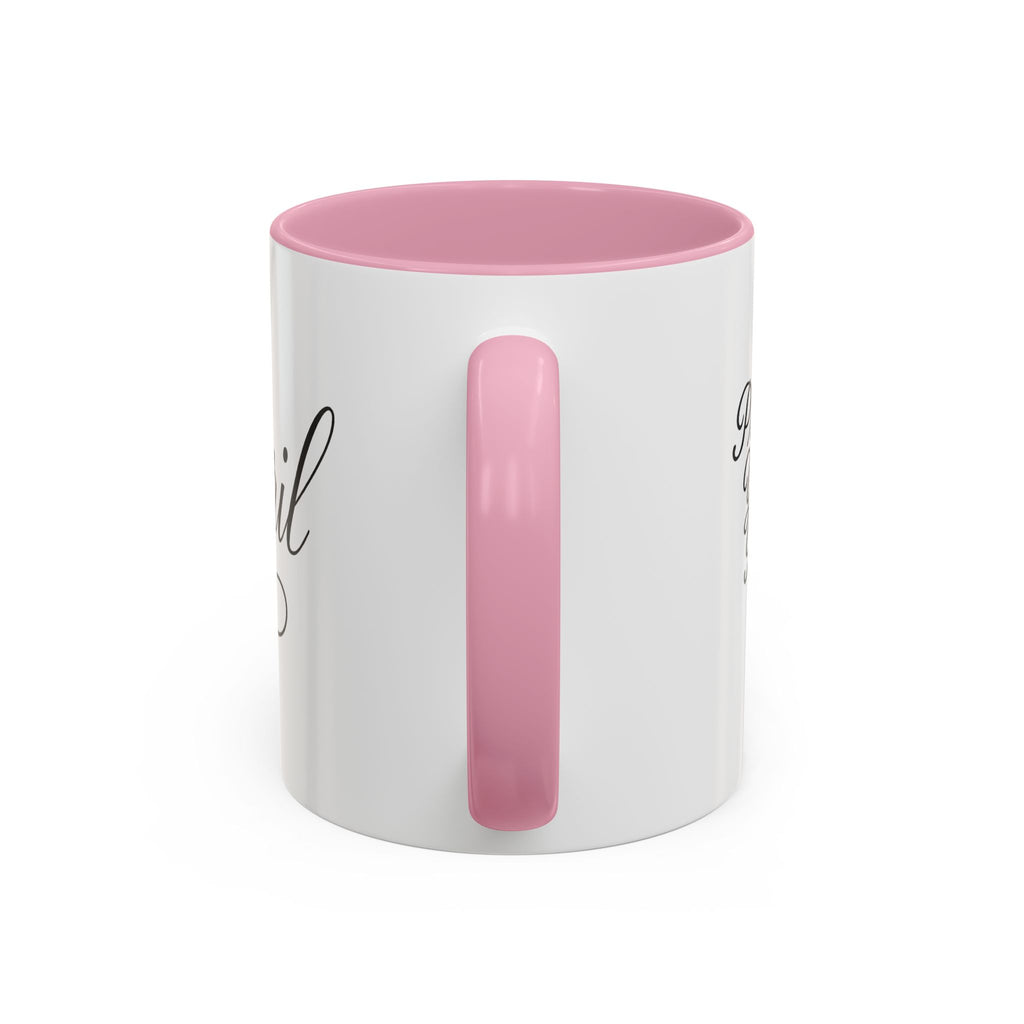 April Script Name Mug — Personalized Birthday Month Coffee Cup (11oz, 15oz)