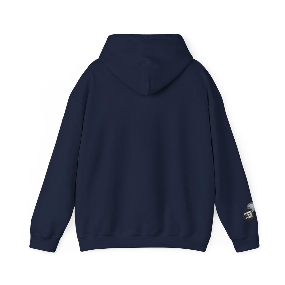 Hoodie  protect your peace  graphic design sleave and chest