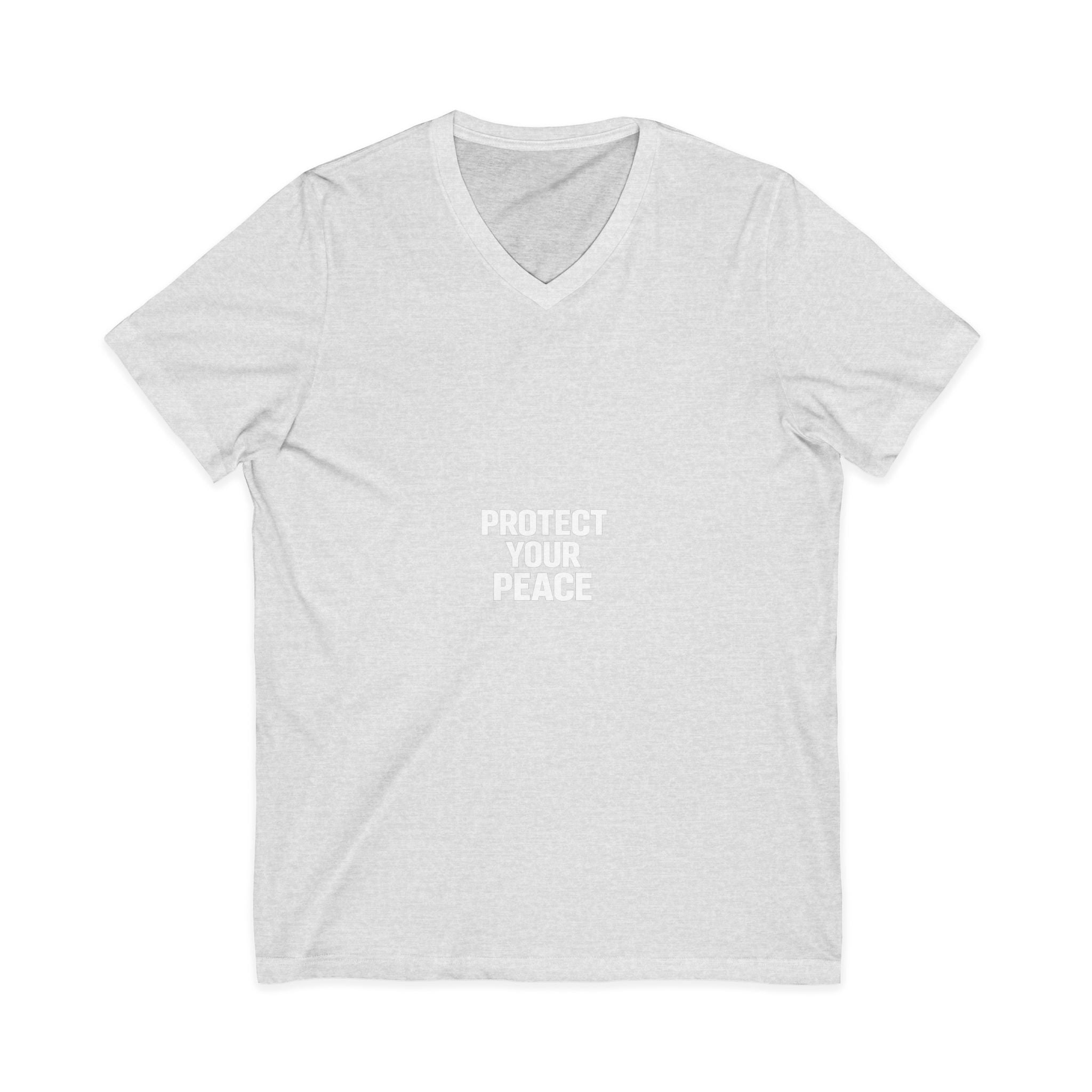 Unisex Jersey Short Sleeve V-Neck Tee