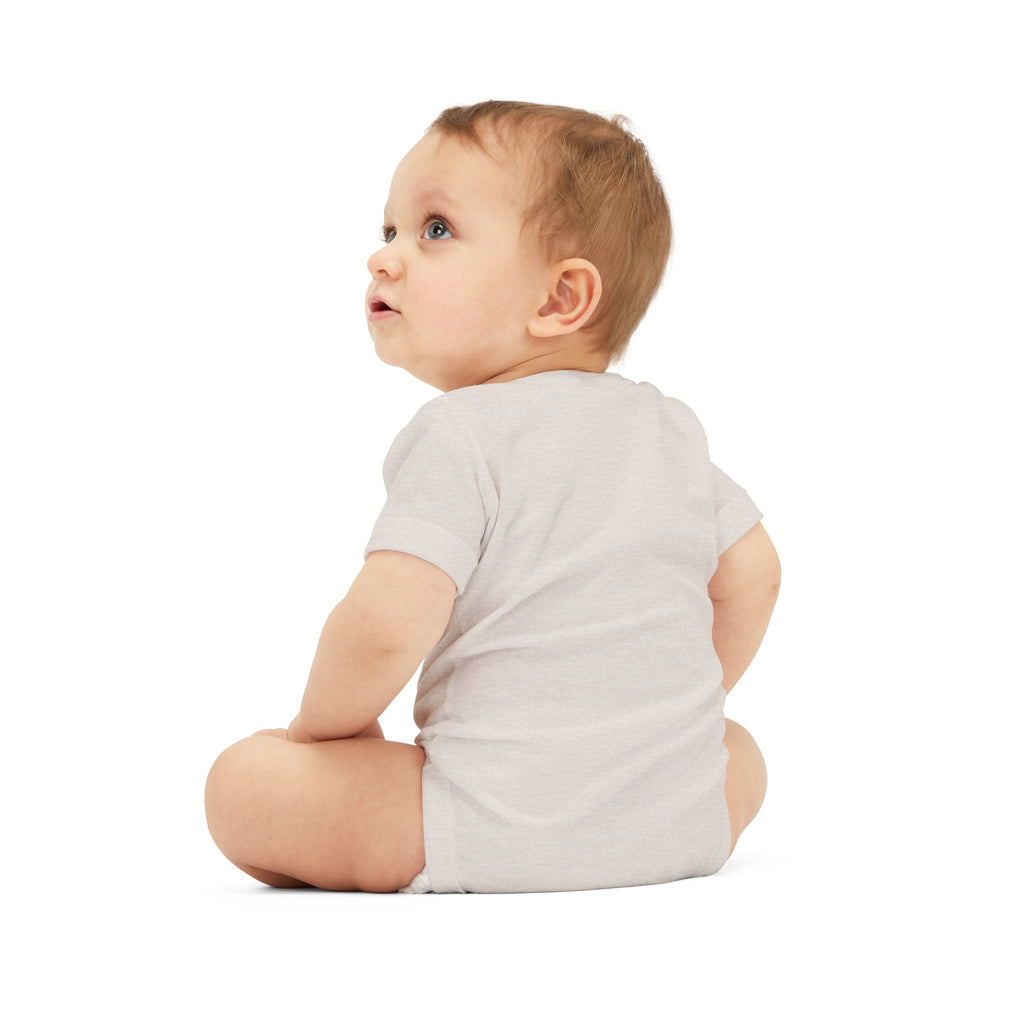 Minimal 'My Favorite' Infant Onesie – Soft White Baby Bodysuit