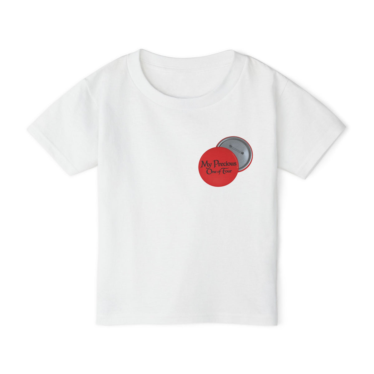 Toddler T‑Shirt — 'My Precious One of Four' Cute graphic design'