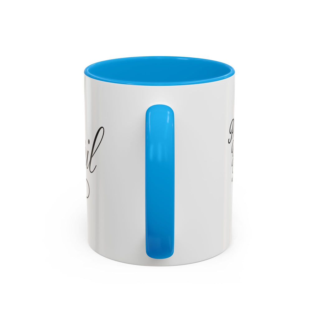 April Script Name Mug — Personalized Birthday Month Coffee Cup (11oz, 15oz)