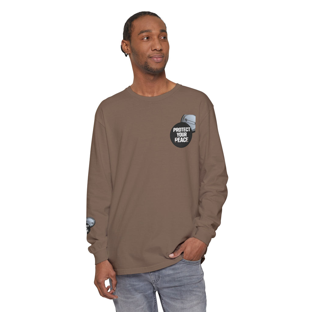 Protect Your Peace Graphic Long Sleeve T-Shirt