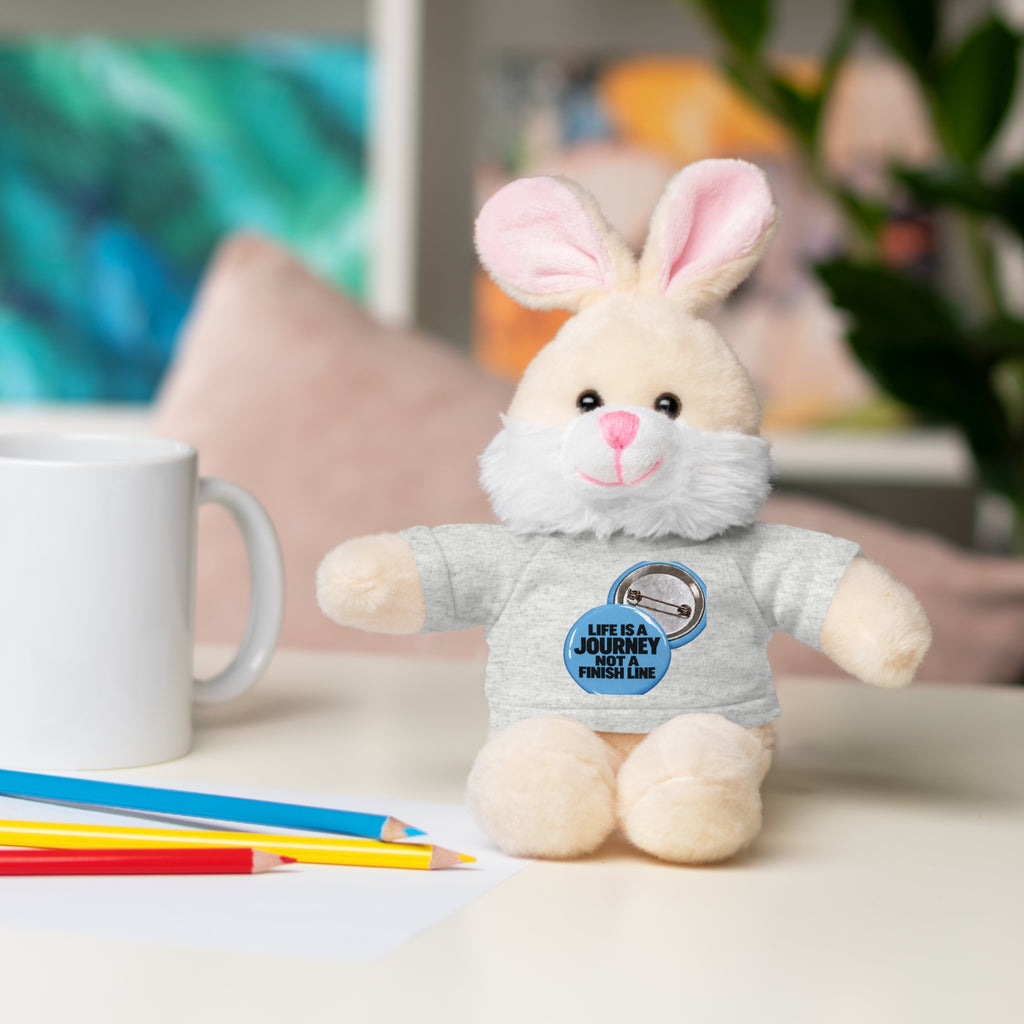 Plush Teddy Bear with Custom Tee — Cute Gift for Kids & Romantic Occasions