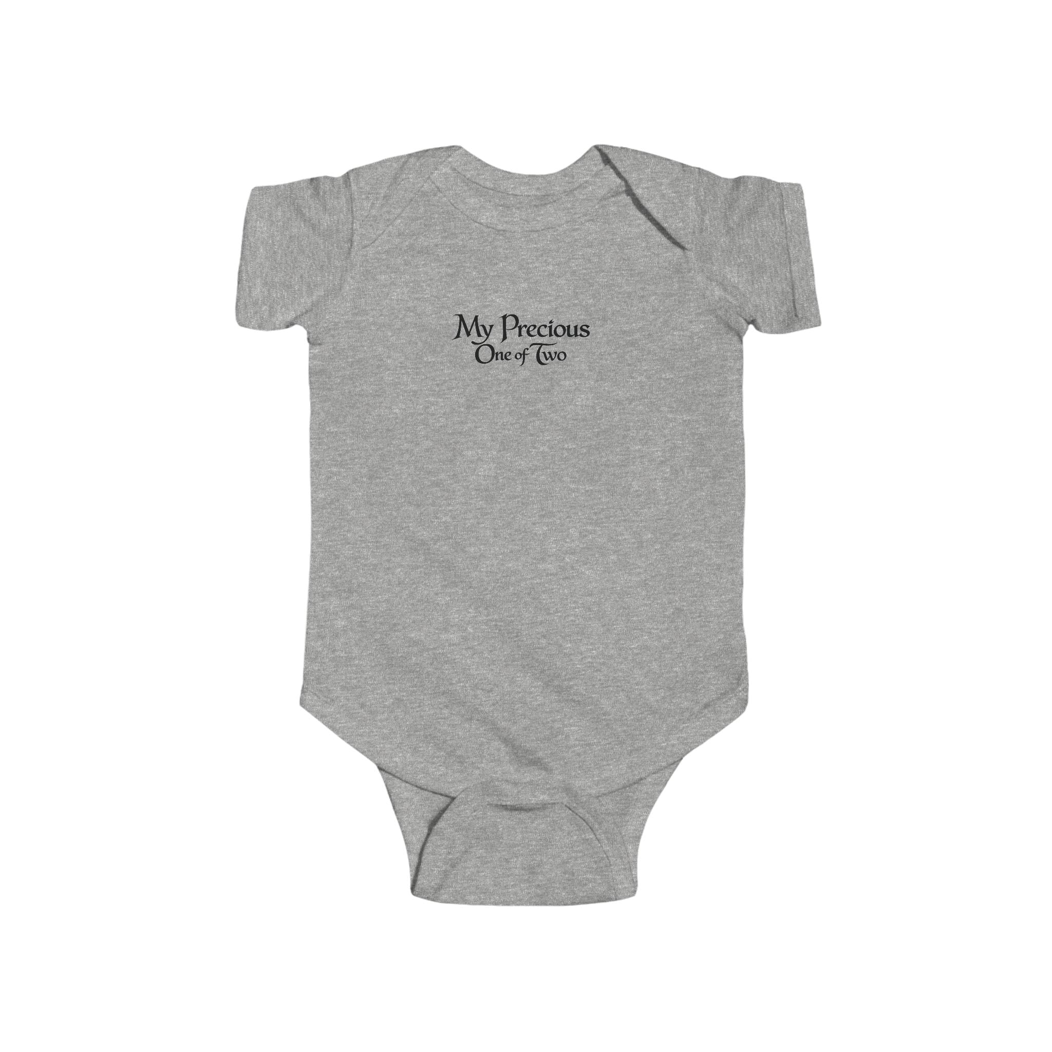 Infant Bodysuit – "My Precious One of Two" Cute Newborn Baby Onesie