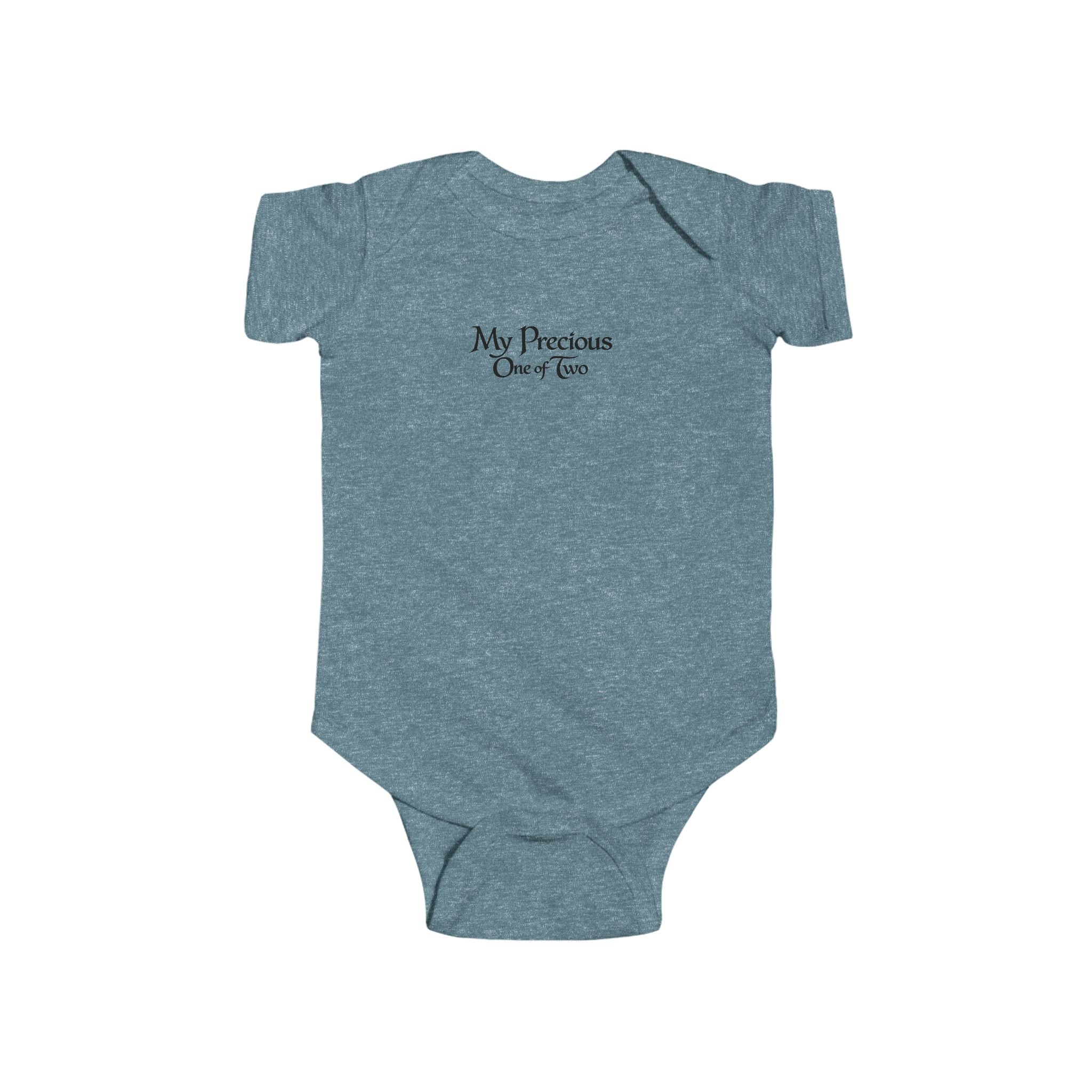 Infant Bodysuit – "My Precious One of Two" Cute Newborn Baby Onesie