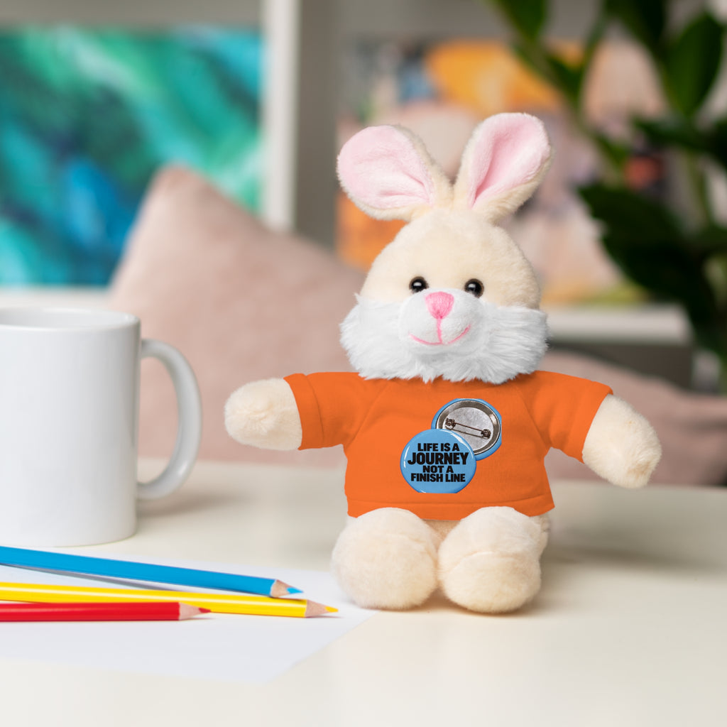 Plush Teddy Bear with Custom Tee — Cute Gift for Kids & Romantic Occasions