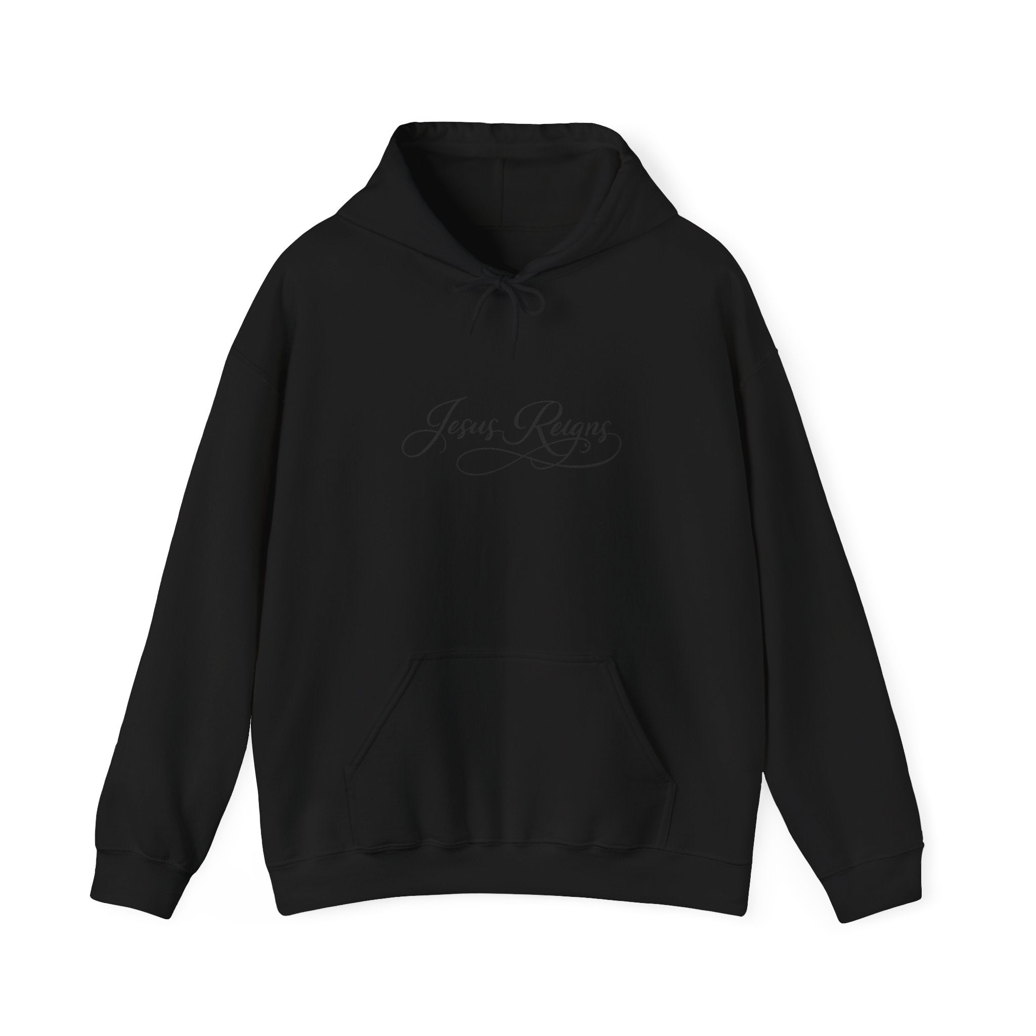 Protect Your Peace Hoodie2 — "Jesus Reigns" Faith Graphic Hooded Sweatshirt