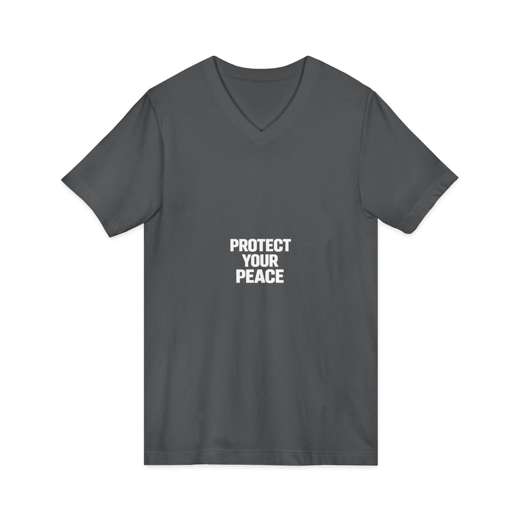 Unisex Jersey Short Sleeve V-Neck Tee