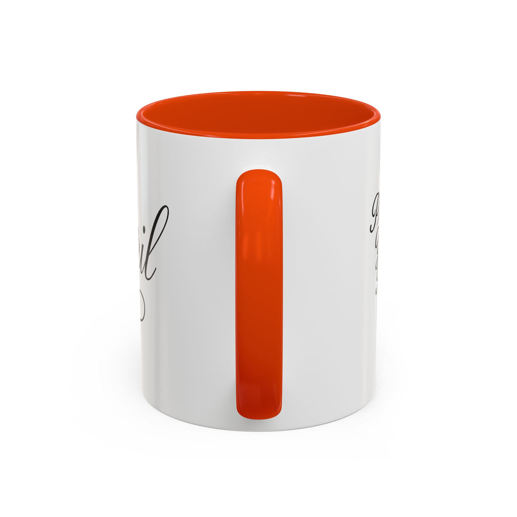 April Script Name Mug — Personalized Birthday Month Coffee Cup (11oz, 15oz)