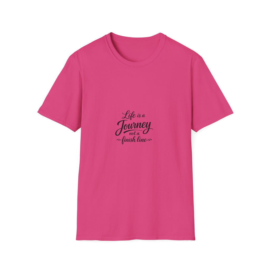 Life Is a Journey T-Shirt2 – Minimal Inspirational Quote Tee