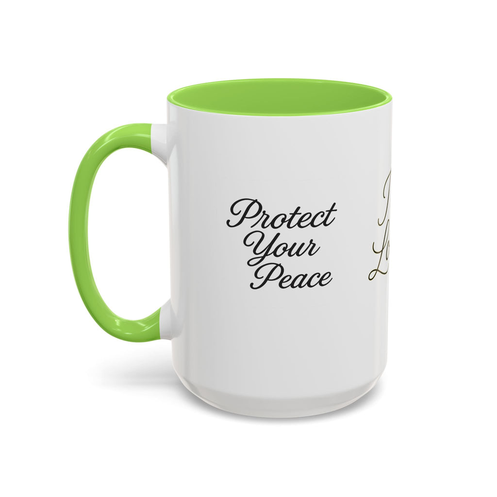April Script Name Mug — Personalized Birthday Month Coffee Cup (11oz, 15oz)