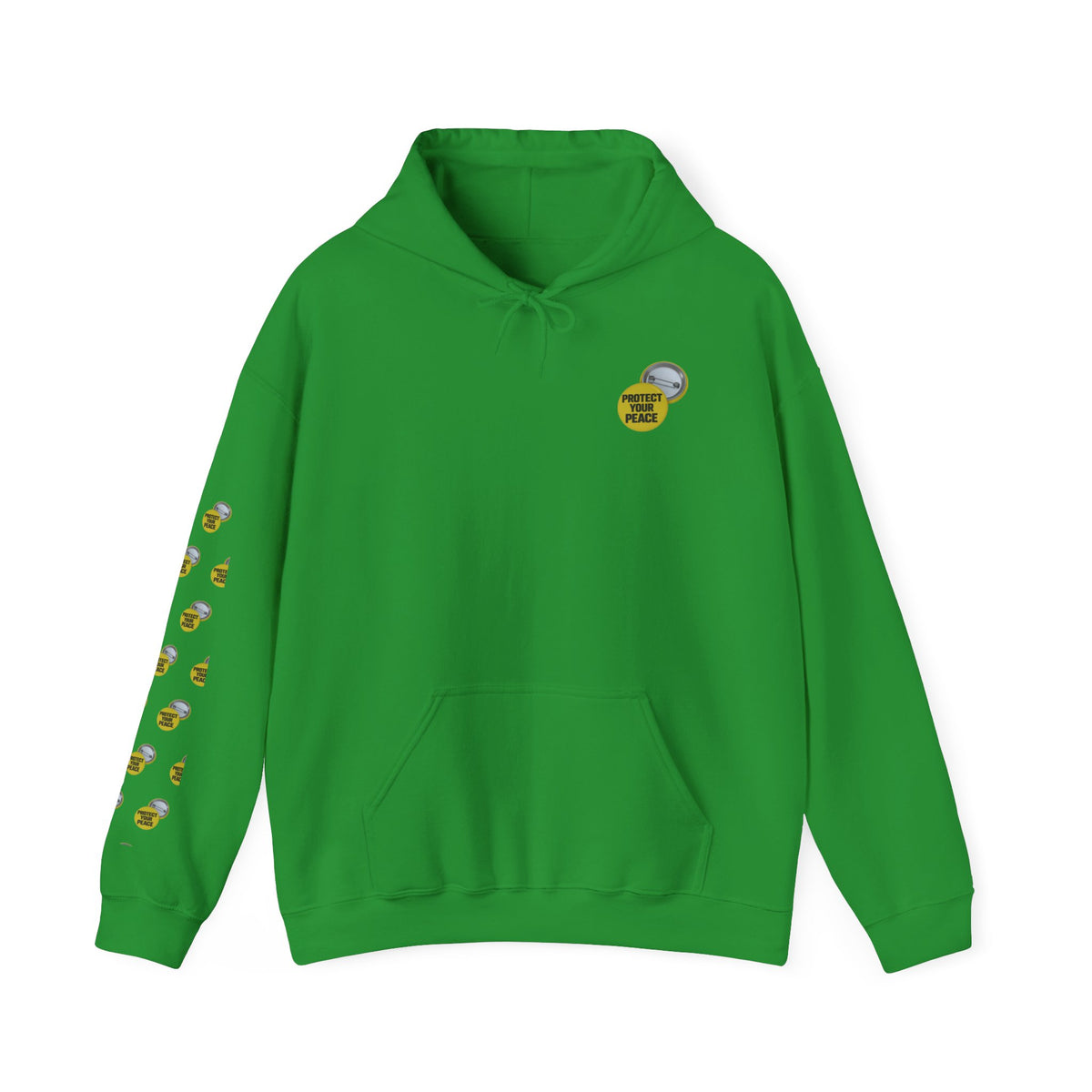 Protect Your Peace Hoodie – Minimal Badge Graphic Pullover