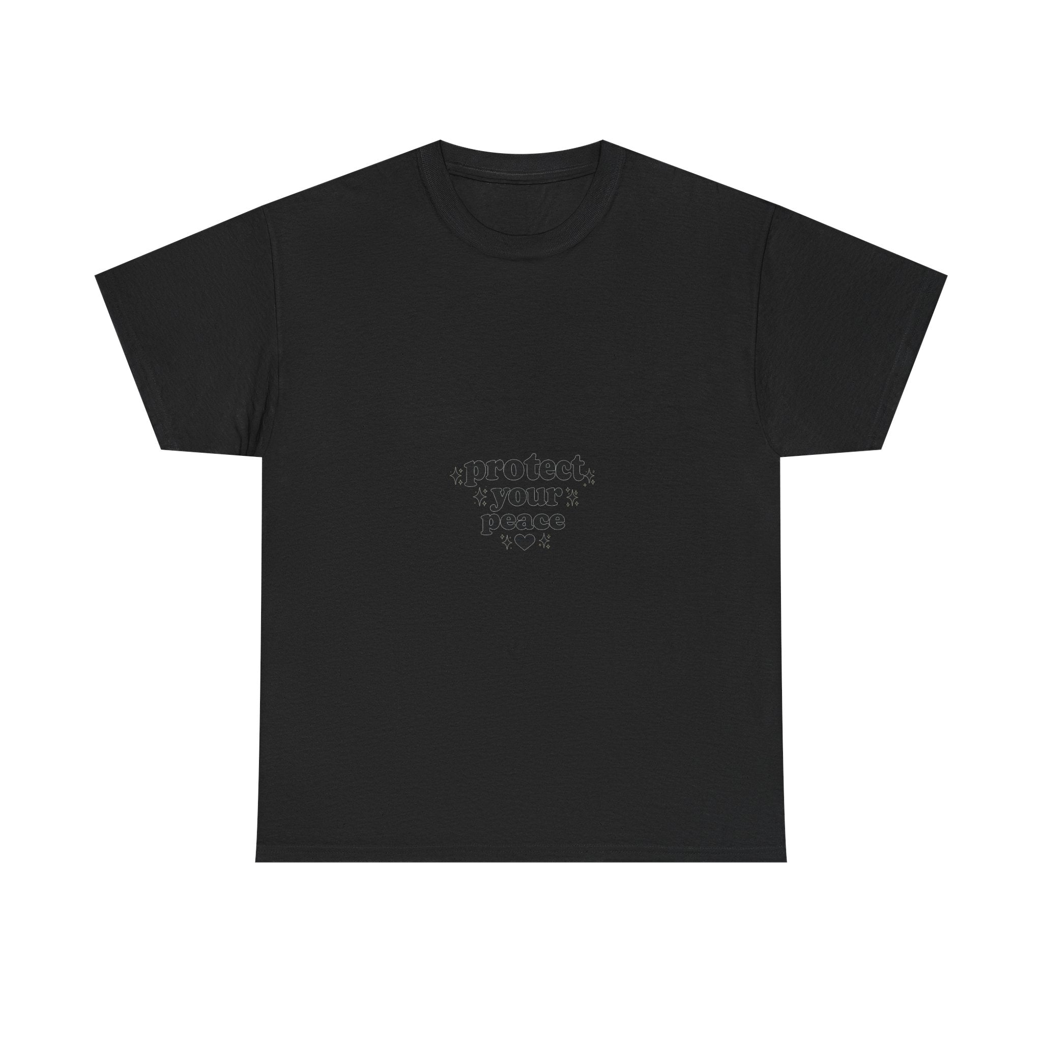 Protect Your Peace T‑Shirt — Minimalist Self‑Care Tee