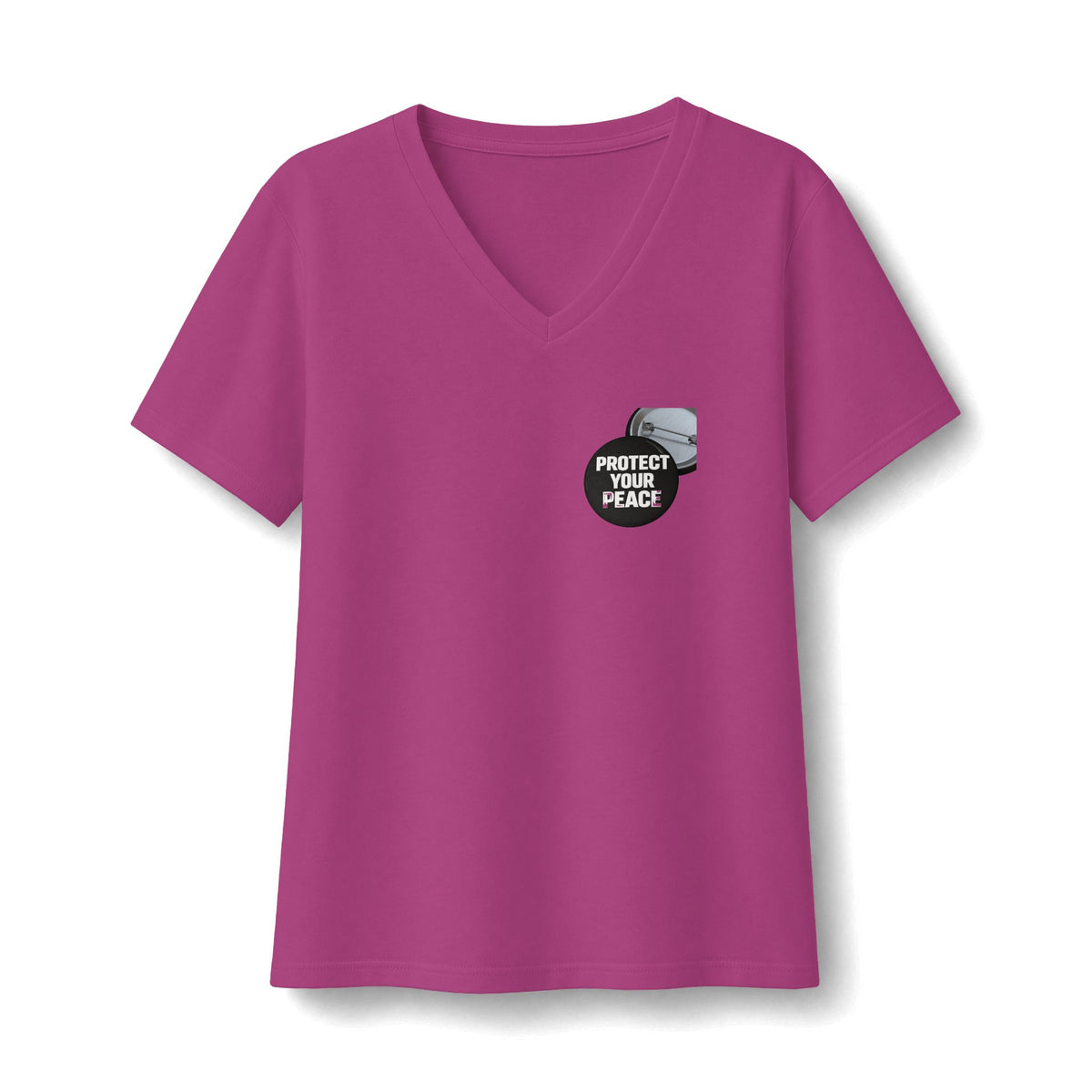 Protect Your Peace Women's V-Neck T-Shirt