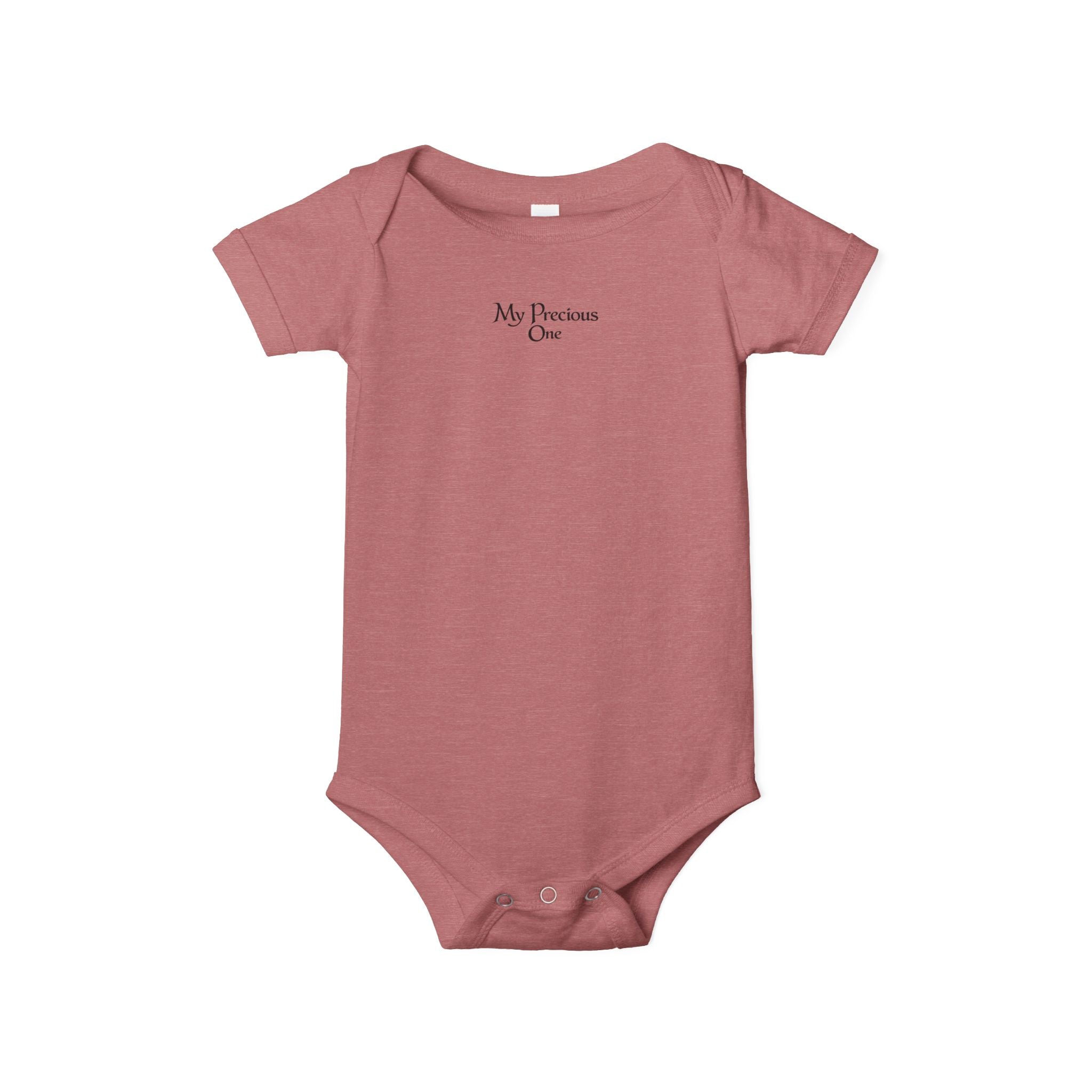 Minimal 'My Favorite' Infant Onesie – Soft White Baby Bodysuit