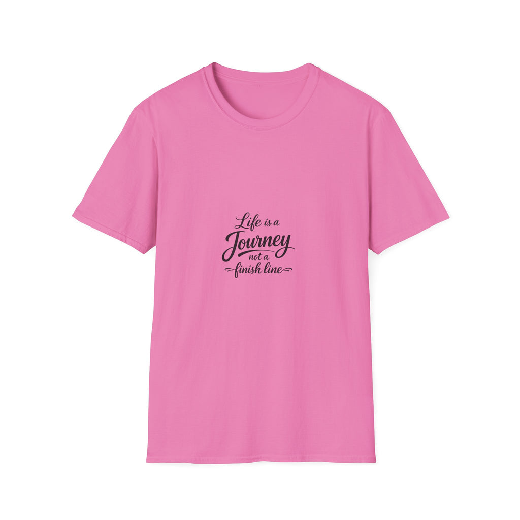 Life Is a Journey T-Shirt2 – Minimal Inspirational Quote Tee