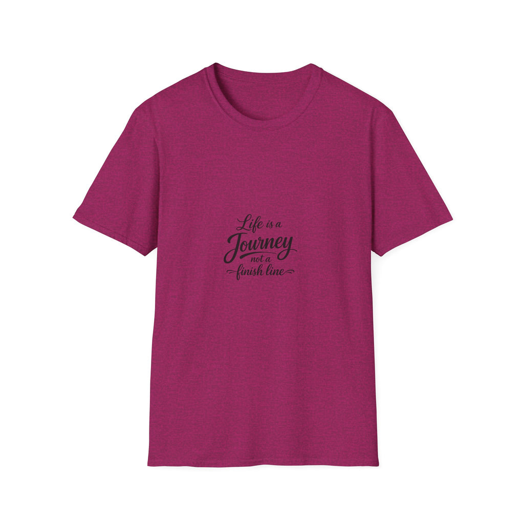 Life Is a Journey T-Shirt2 – Minimal Inspirational Quote Tee