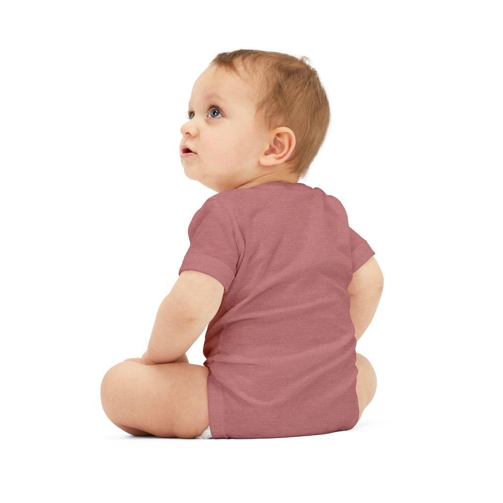 Minimal 'My Favorite' Infant Onesie – Soft White Baby Bodysuit