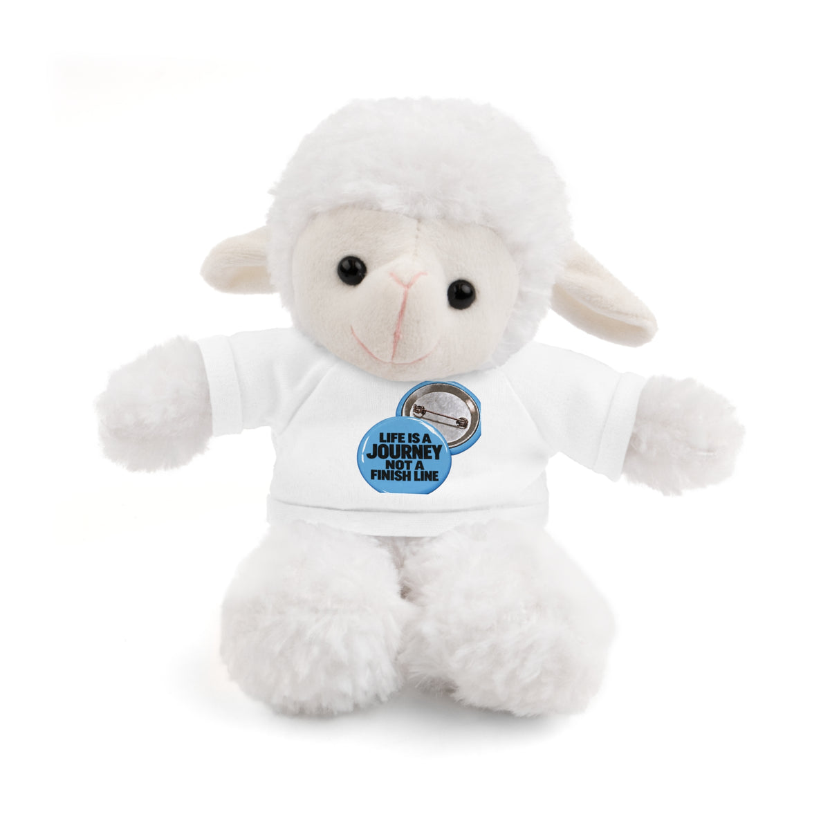 Plush Teddy Bear with Custom Tee — Cute Gift for Kids & Romantic Occasions