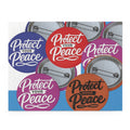 Protect Your Peace Button Puzzle — Motivational 120/252/500-Piece Jigsaw