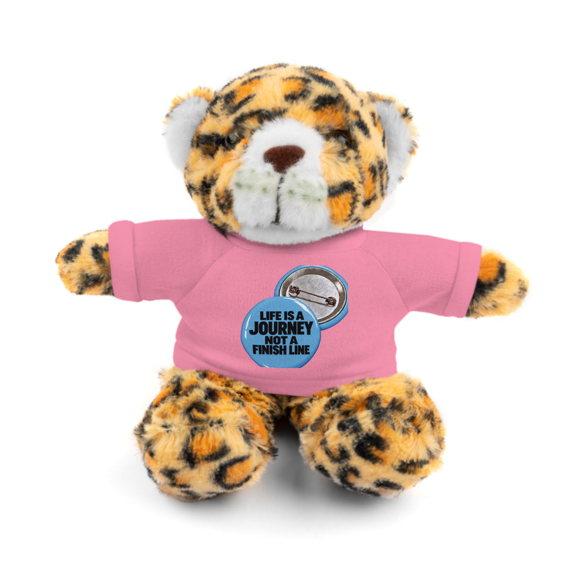 Plush Teddy Bear with Custom Tee — Cute Gift for Kids & Romantic Occasions