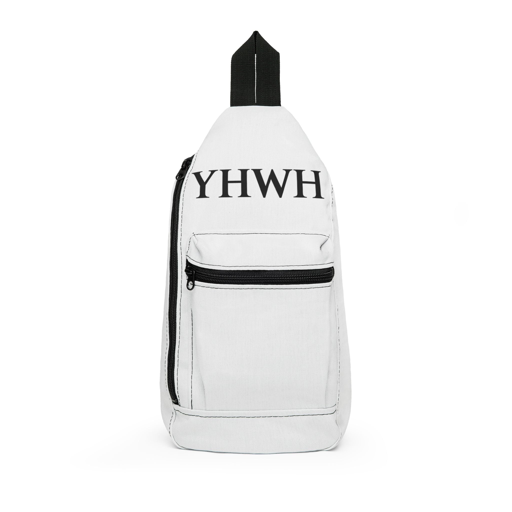 YHWH Sling Bag — Minimalist Scripture Crossbody Bag for Daily Faithful Carry