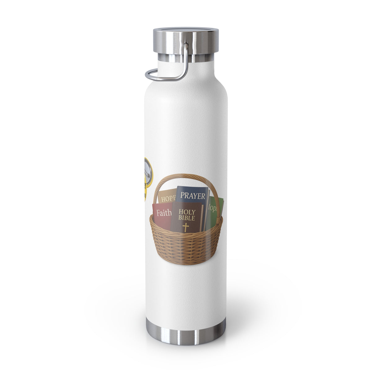 Get Wisdom 22oz Copper Vacuum Insulated Bottle — Insulated Water Bottle for Daily Hydration & Gifts