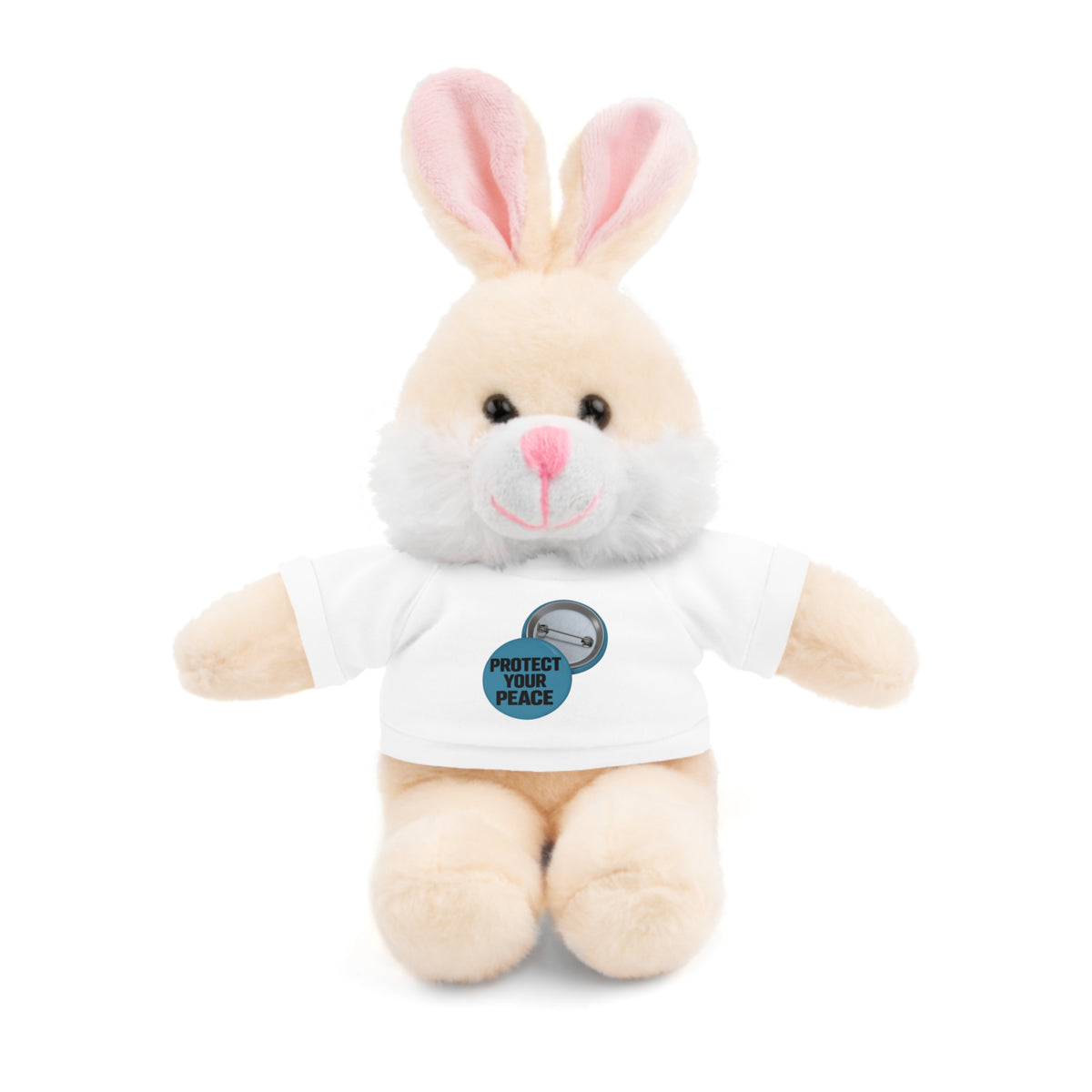 Teddy Bear — 'Protect Your Peace' Tee Plush Gift