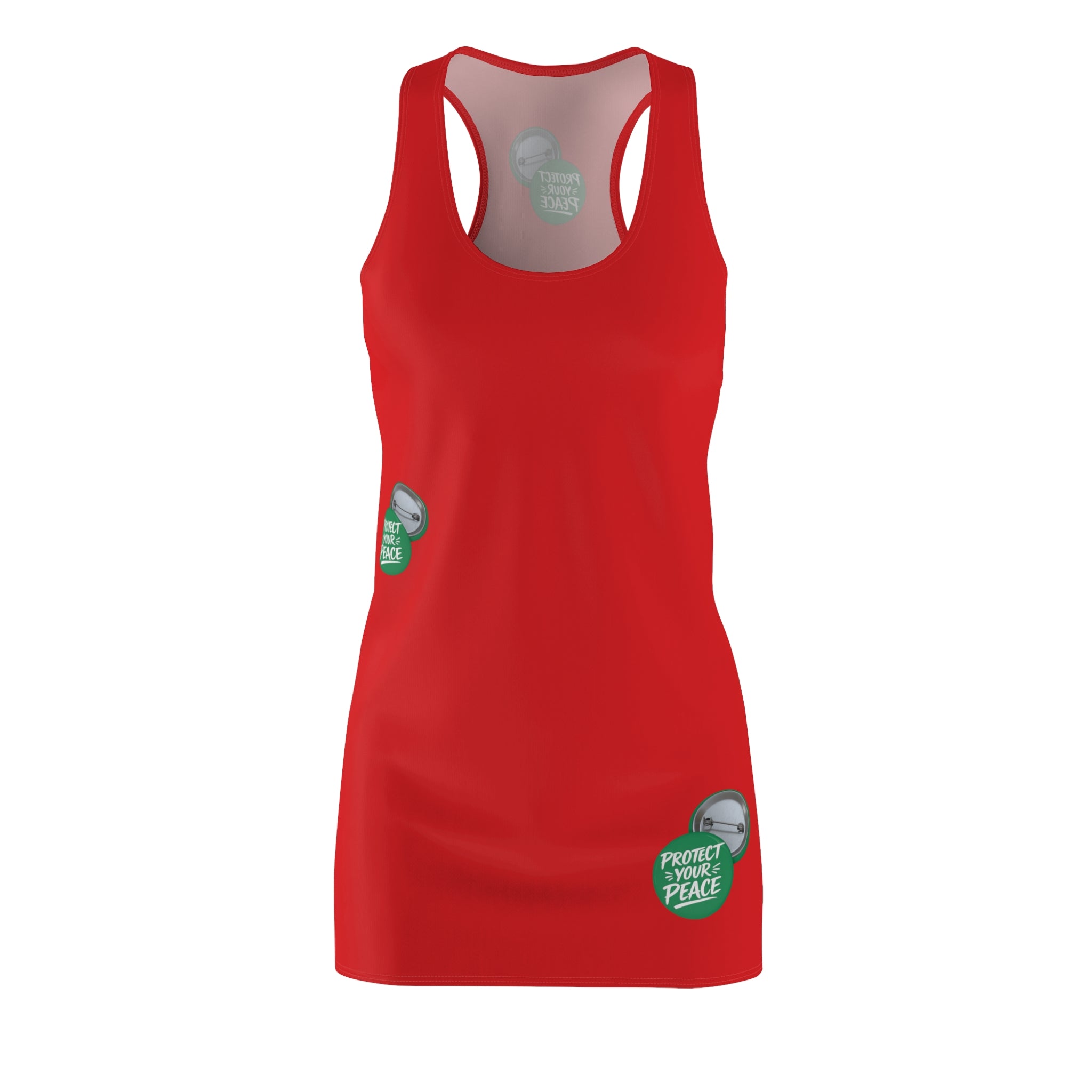 Racerback Dress Protect your peace pin badge