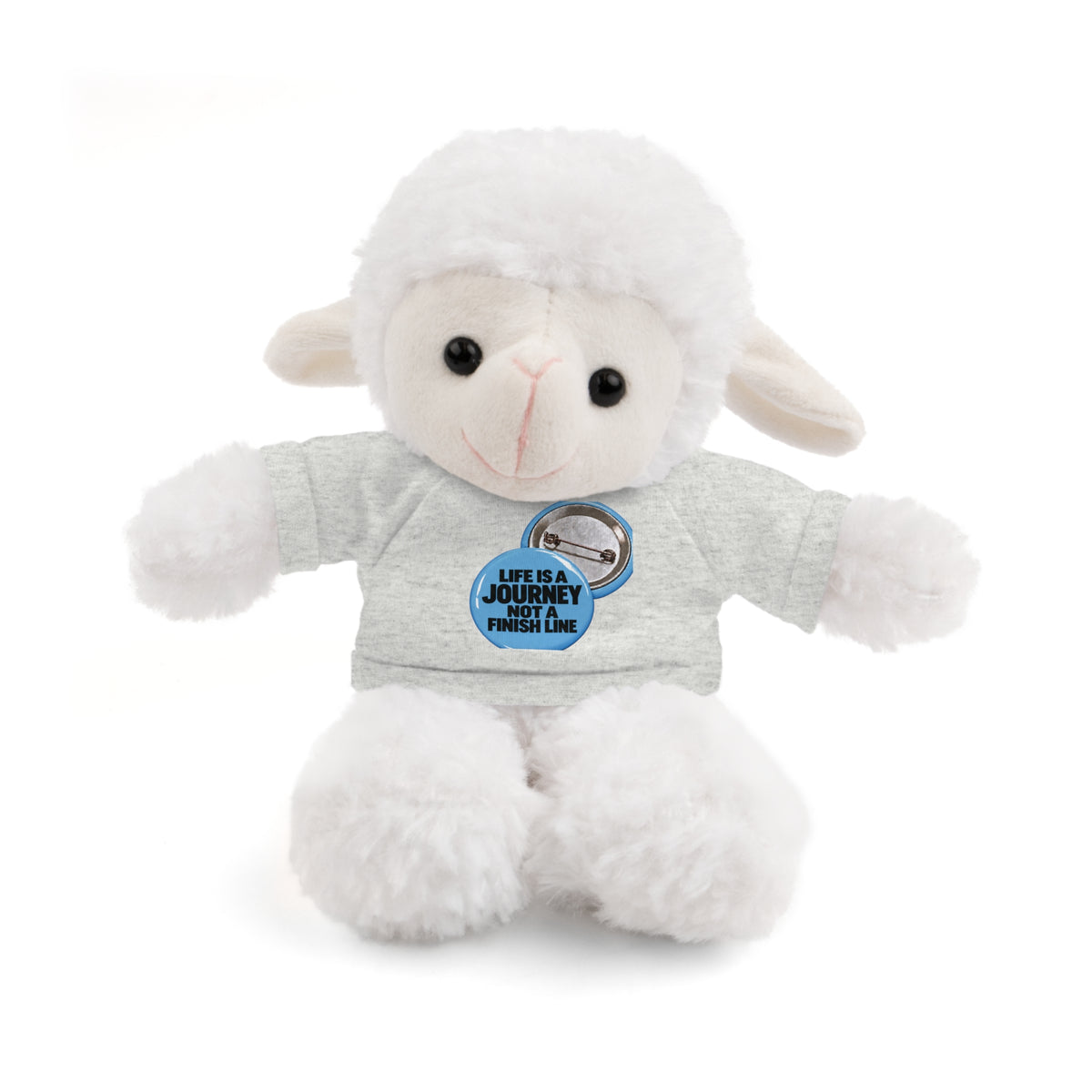 Plush Teddy Bear with Custom Tee — Cute Gift for Kids & Romantic Occasions