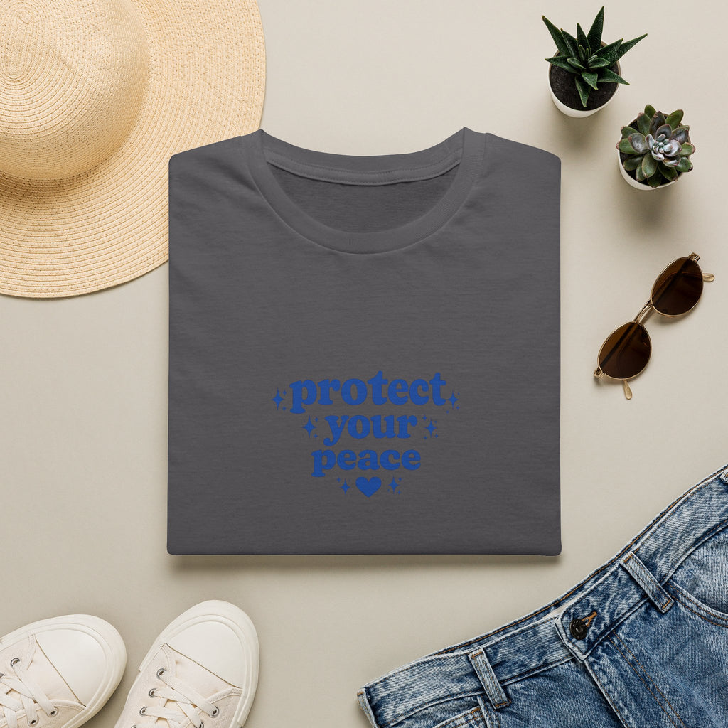 Protect Your Peace T-Shirt — Positive Self-Care Graphic Tee