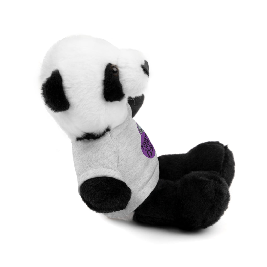 Plush Bear with 'Protect Peace' Tee