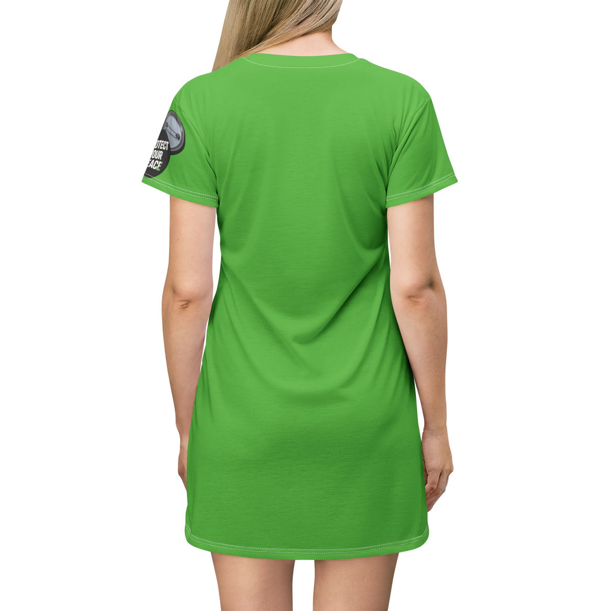 Green T-Shirt Dress