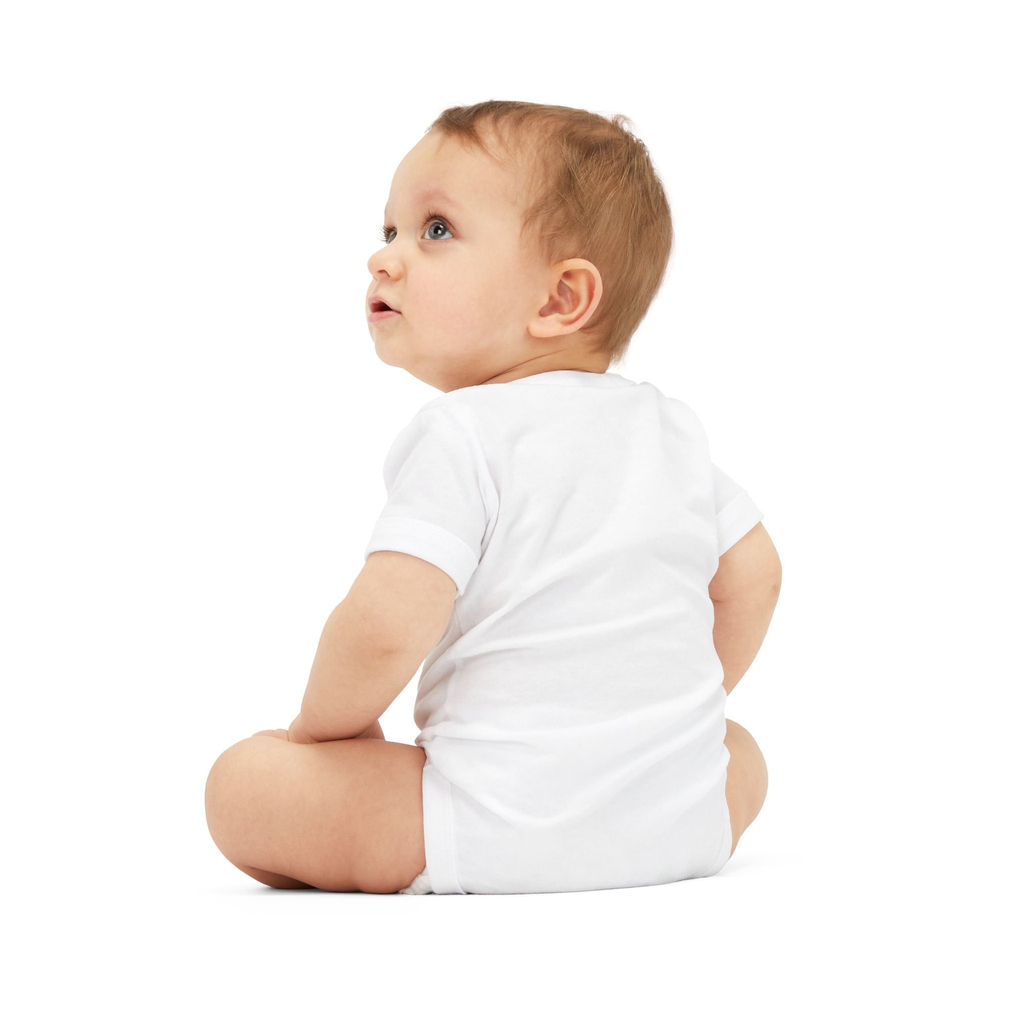 Minimal 'My Favorite' Infant Onesie – Soft White Baby Bodysuit